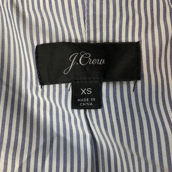 J.Crew Black Velvet Bomber Jacket with Waist Ties Size XS - Picture 8 of 8